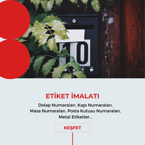 DOLAP NUMARALARI, KAPI NUMARALARI...