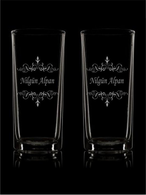 Çift Motifli Rakı Bardağı