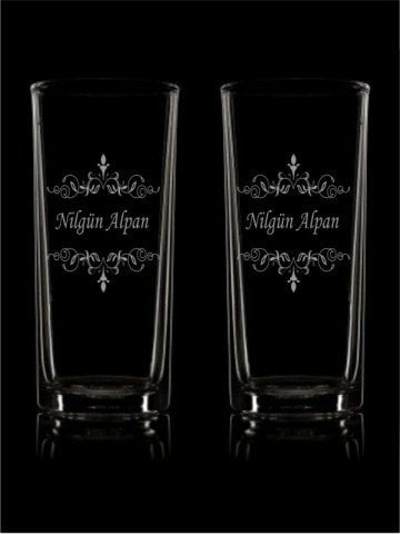 Çift Motifli Rakı Bardağı