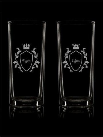 Kral Tacı Rakı Bardağı