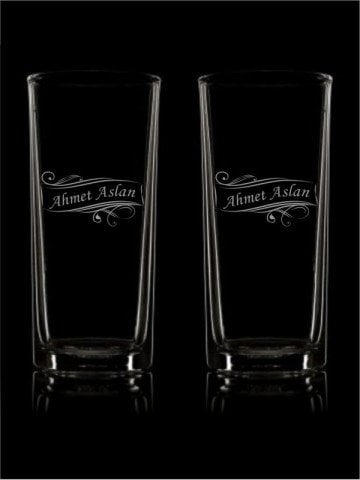 Özel Motifli Rakı Bardağı
