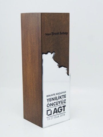 Özel Tasarım Ahşap Plaket / AP-003