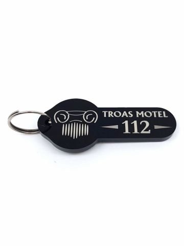 Siyah Otel Anahtarlığı 2