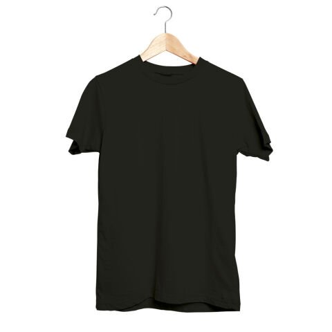 GARDENYA SİYAH XXL SIFIR YAKA TİŞÖRT