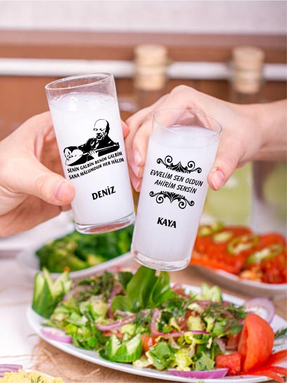 Neşet Ertaş Rakı bardağı