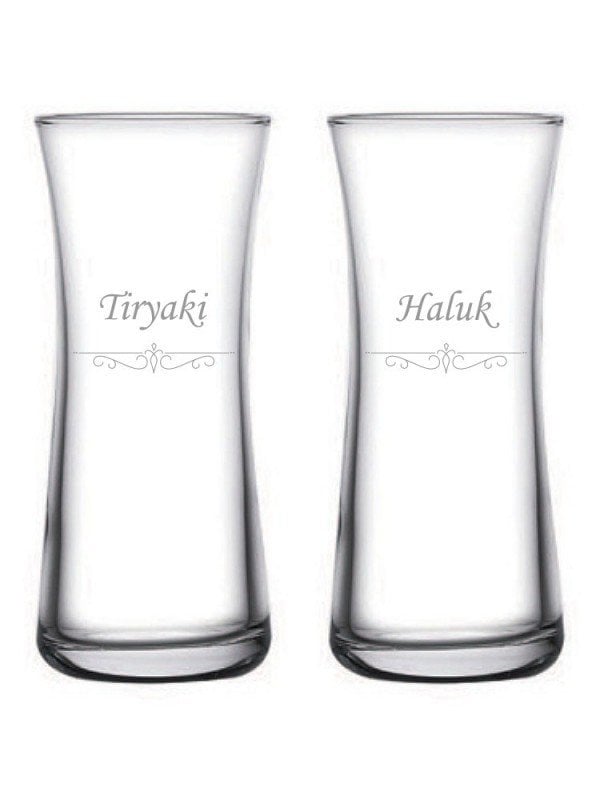 Kişiye Özel Tasarım Heybeli Rakı Bardağı l Dsn-043