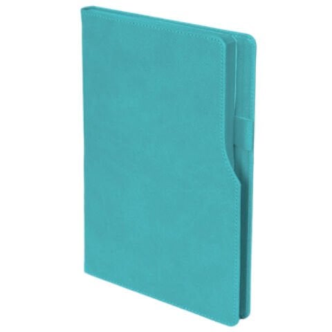 BAHÇELİEVLER TURKUAZ TARİHSİZ DEFTER (14,5X21 CM)