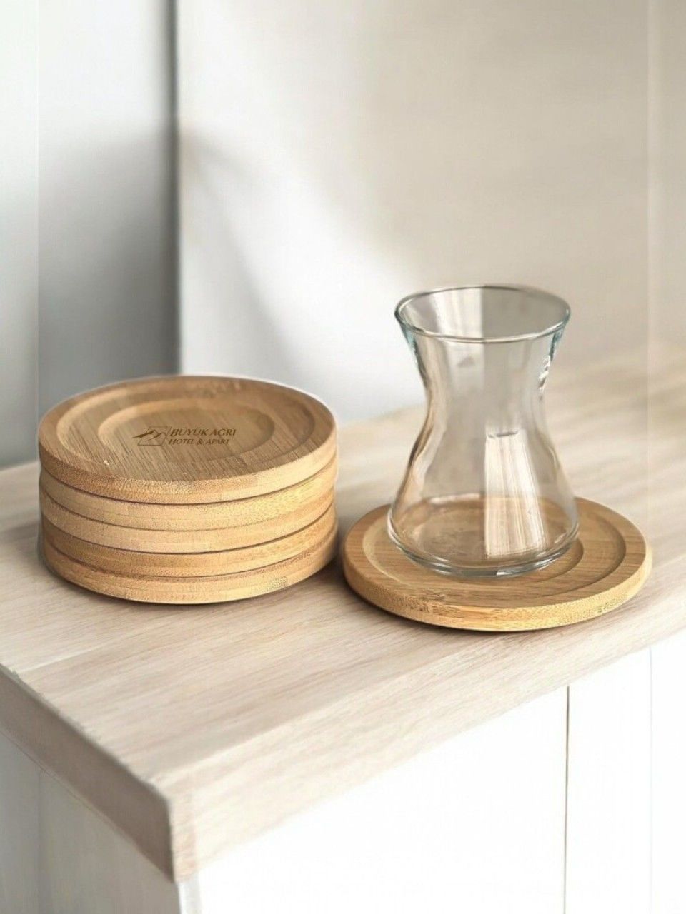 MIEN-313 Bambu Çay Tabağı