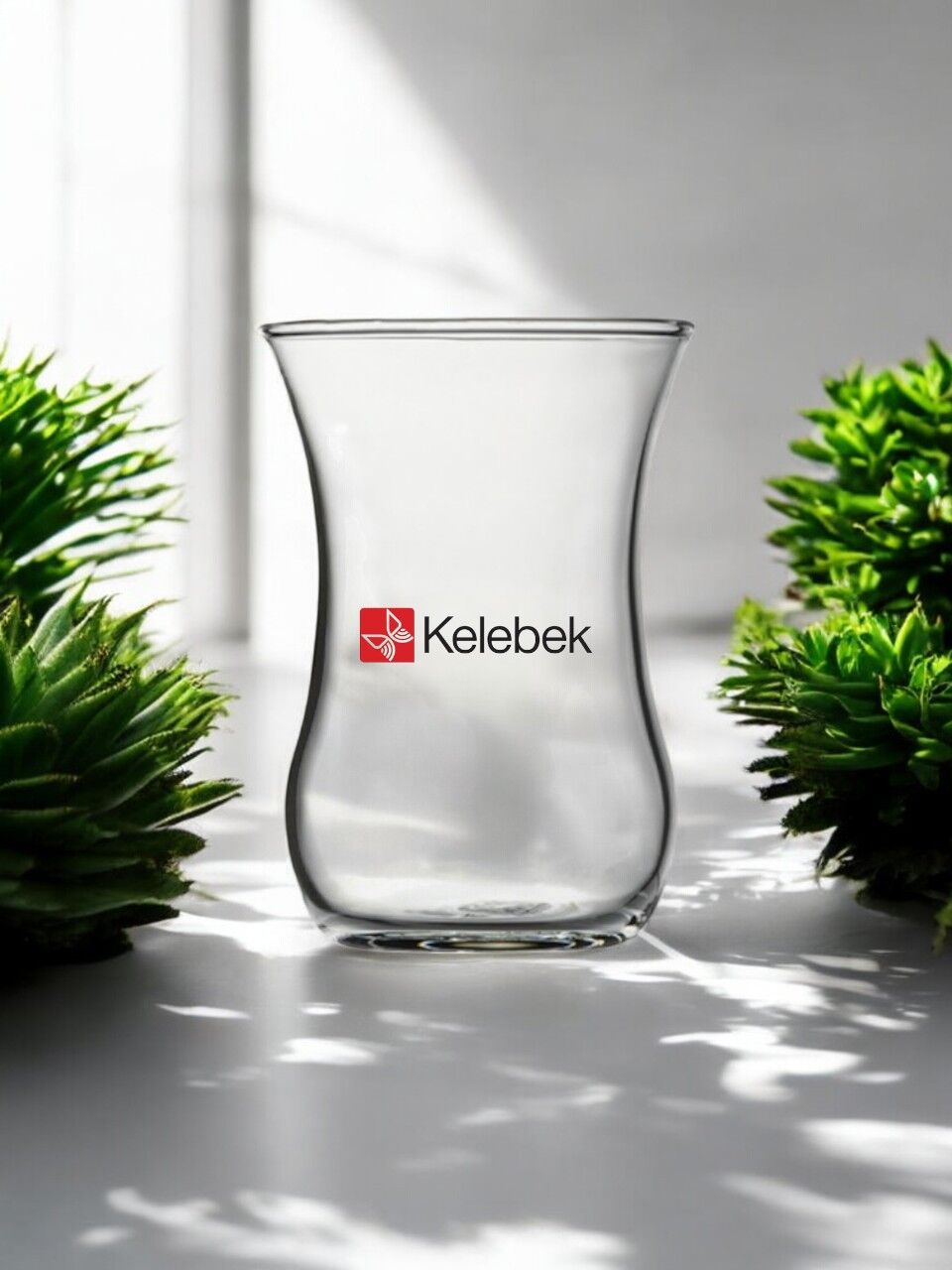 Renkli Baskılı Özel Logolu Çay Bardağı