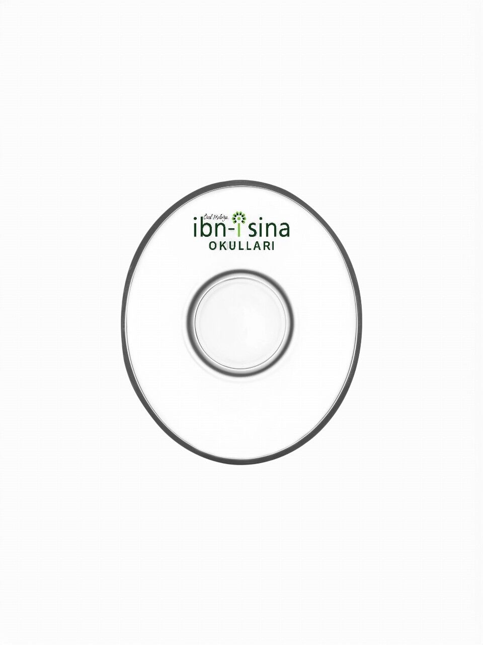 LAV Asena Çay Tabağı logo renkli baskı