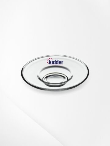 Paşabahçe İrem Renkli Logo Baskılı Çay Tabağı