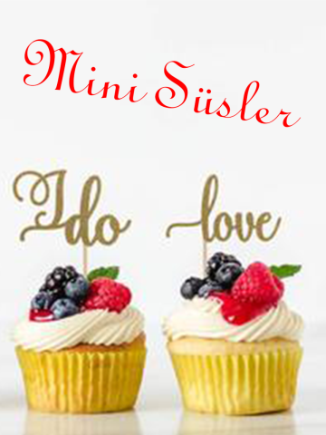 Mini Pasta Süsleri 10 Adet