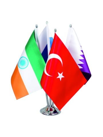 4'lü Masa Bayrakları