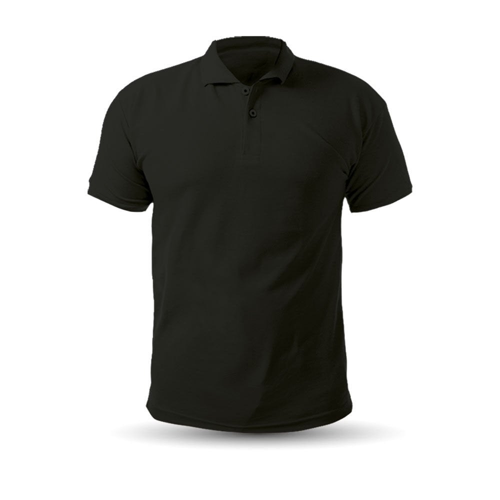AÇELYA SİYAH M POLO YAKA TİŞÖRT