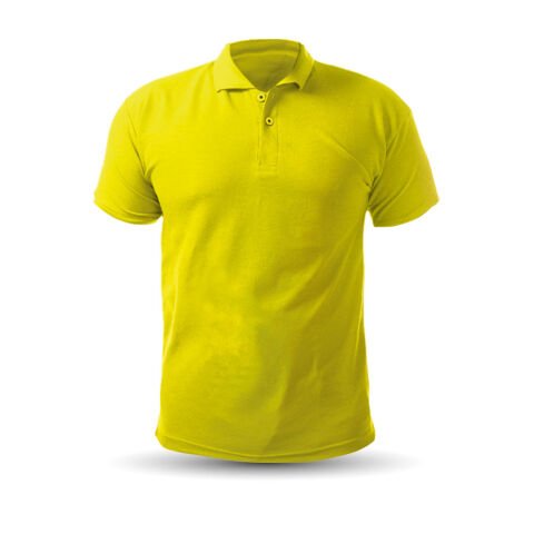 AÇELYA SARI S POLO YAKA TİŞÖRT