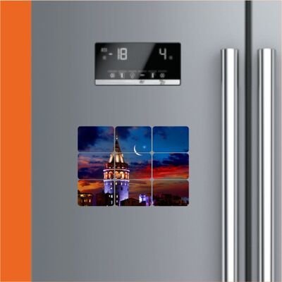 Sevgililer Gününe Özel 9x6cm Magnet 9'lu set