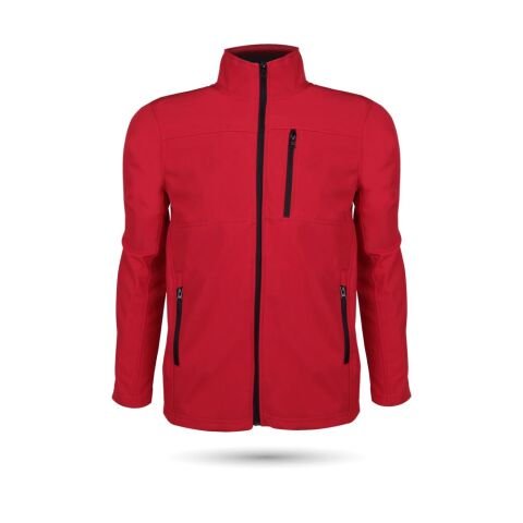 DAVRAZ SOFTSHELL KIRMIZI L MONT