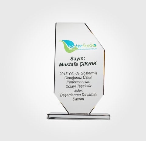 Kristal Başarı Plaketi