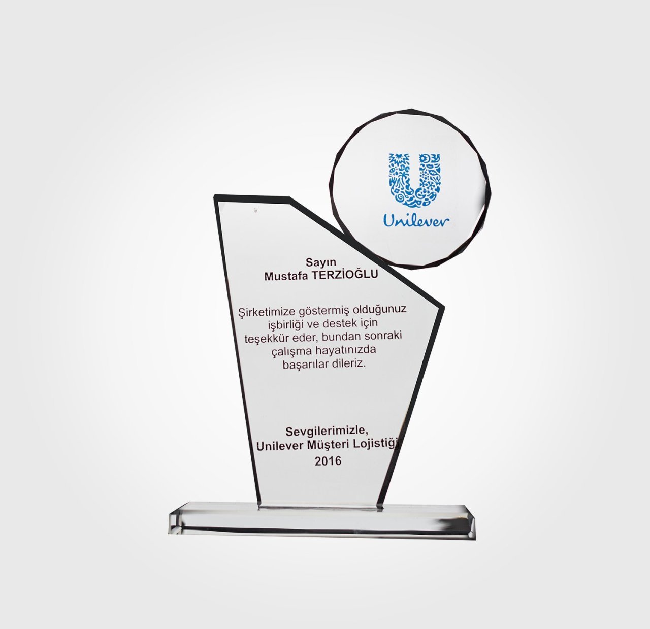 Kristal Plaket 17