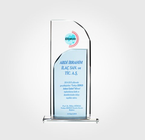 Kristal Plaket 12