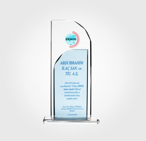 Kristal Plaket 12